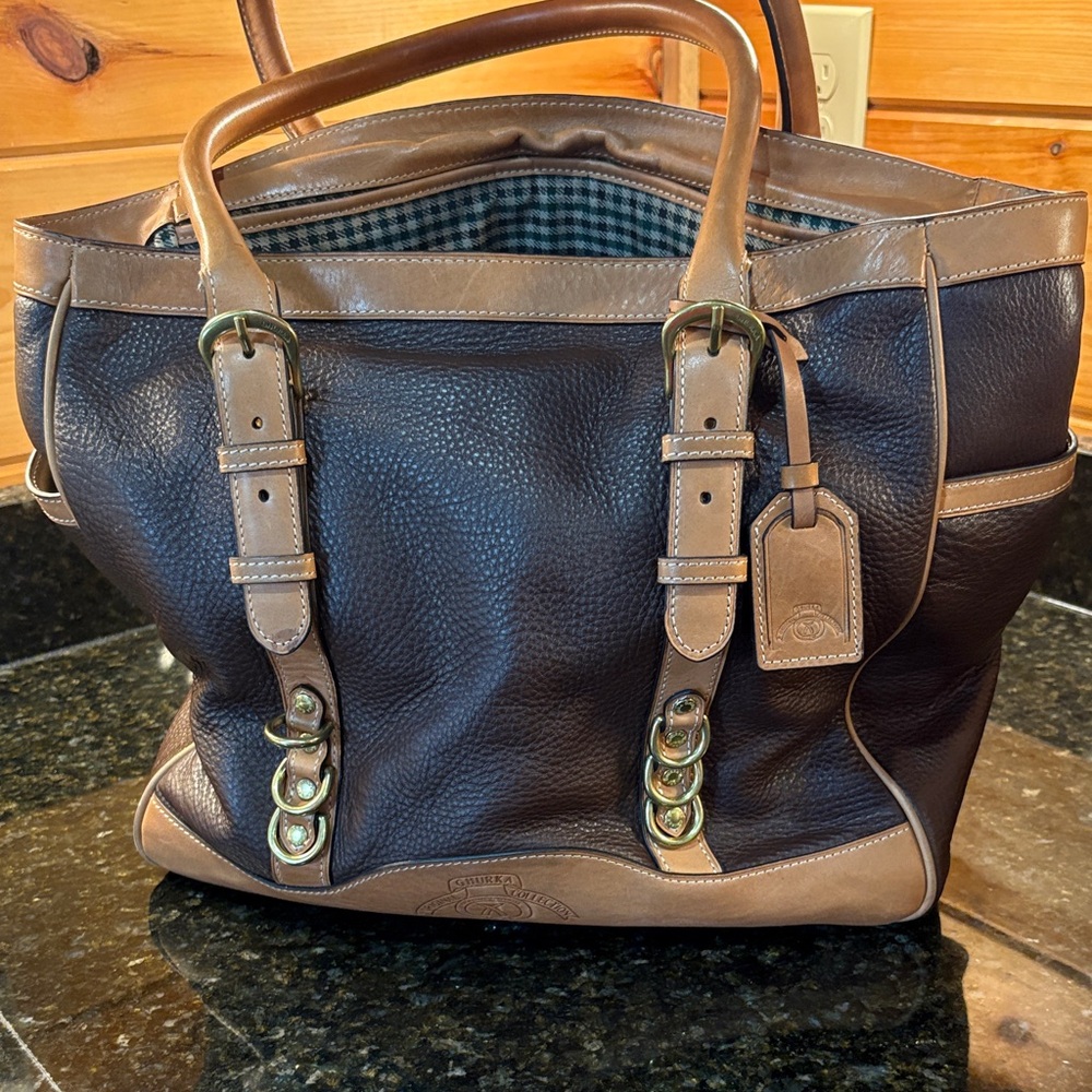 Classic Brown Leather Men's Bag